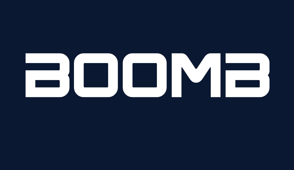 BoomBox font big