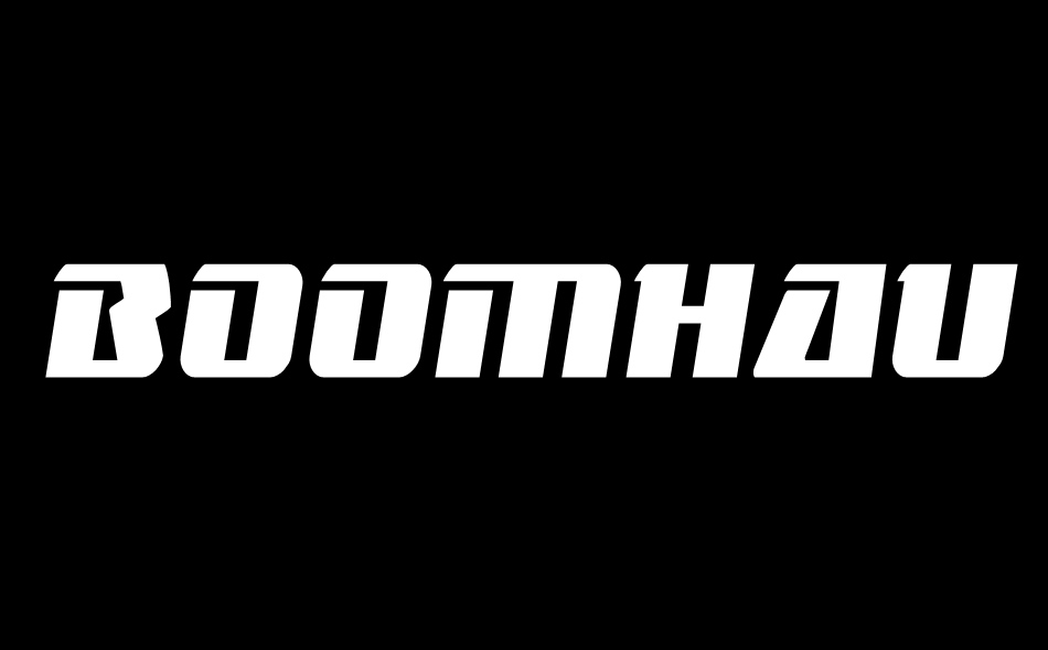 Boomhauer font big