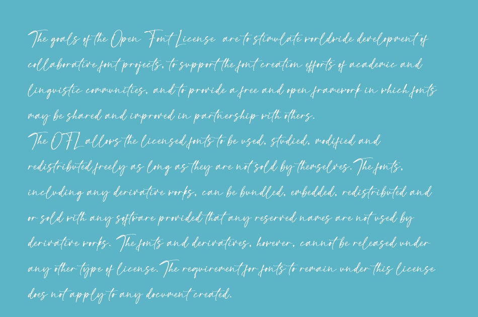 Borderline font 1