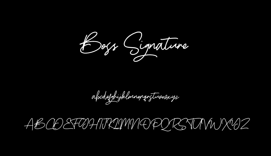 signature boss