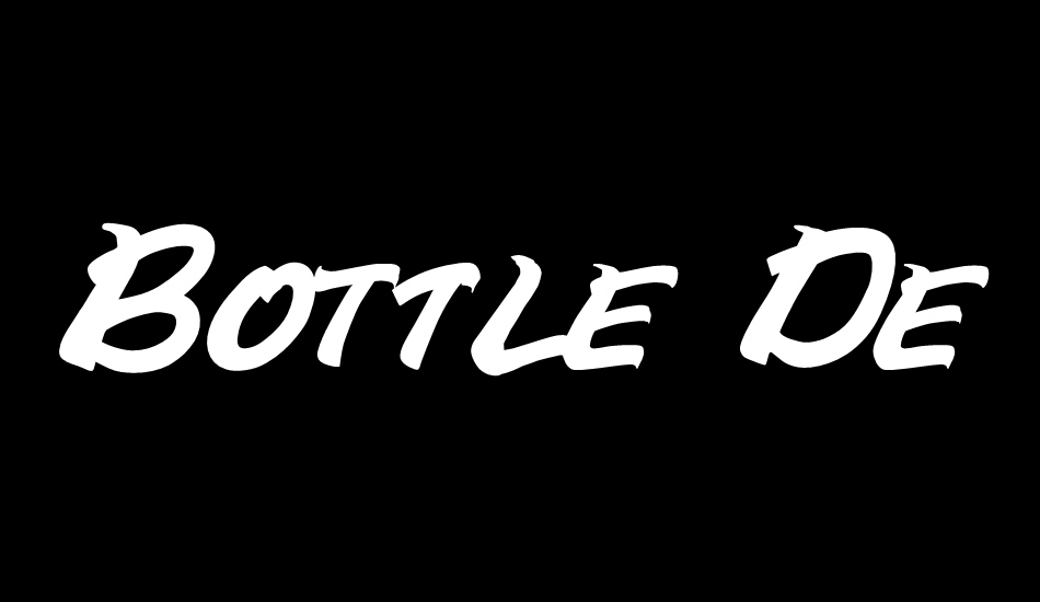 Bottle Depot font big