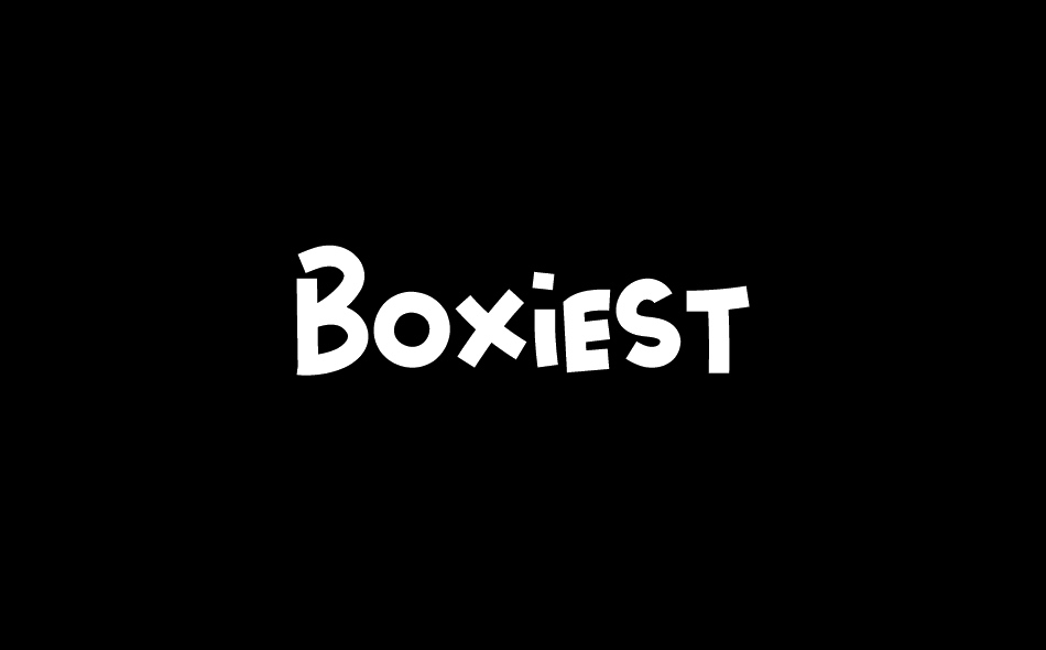 Boxiest font big