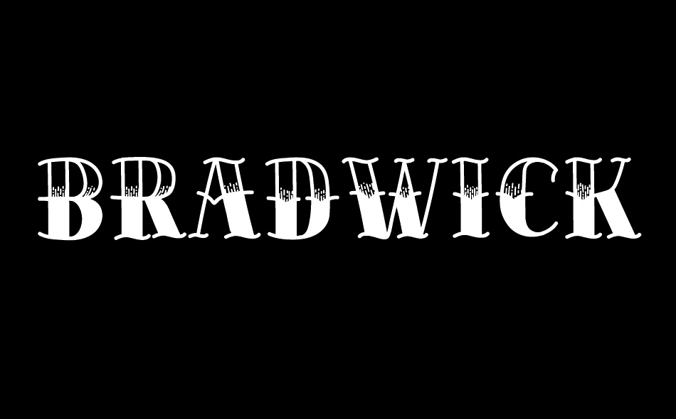 Bradwick font big