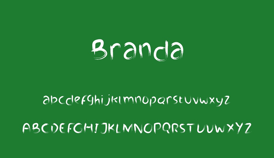 Branda font