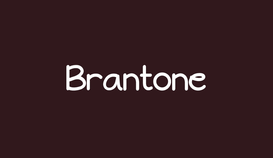 brantone font big