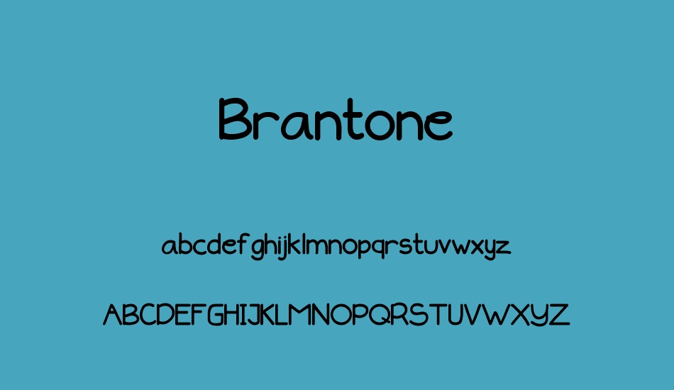 brantone font