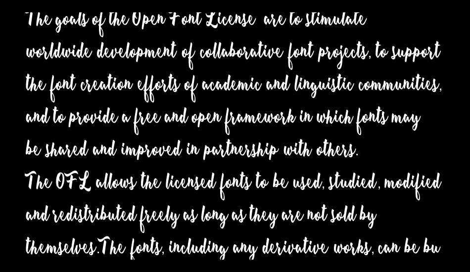 Breakfast on the beach Personal font 1