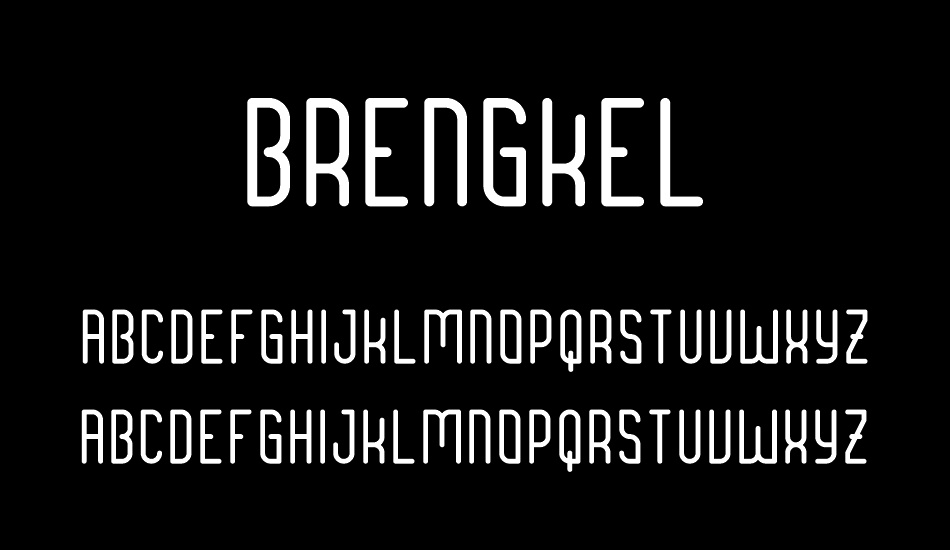 BrengkelRegular font