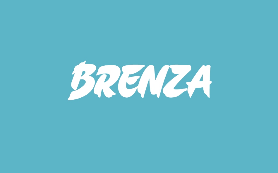 Brenza font big