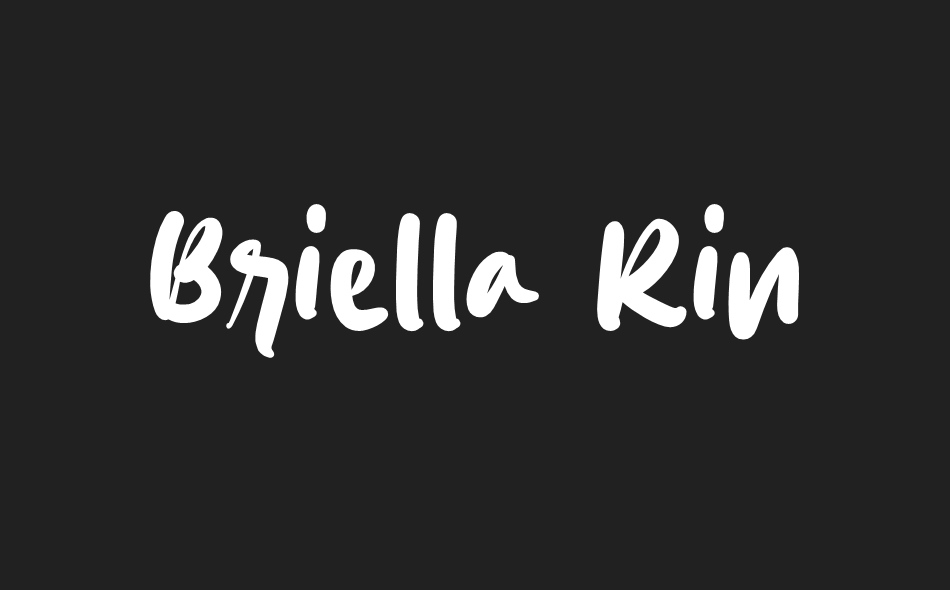 Briella Rin font big