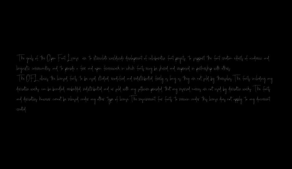Bright Daddy font 1