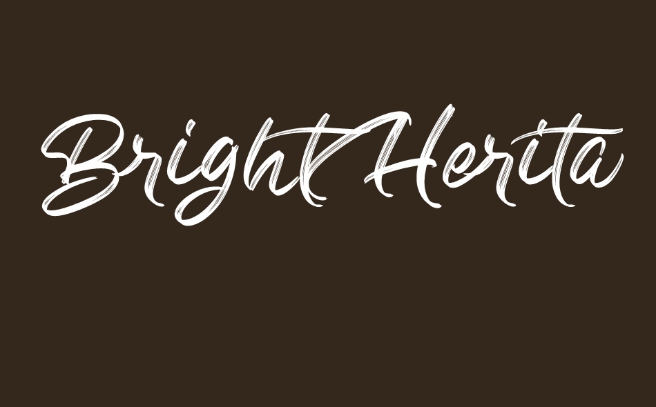 Bright Heritage Textured font big