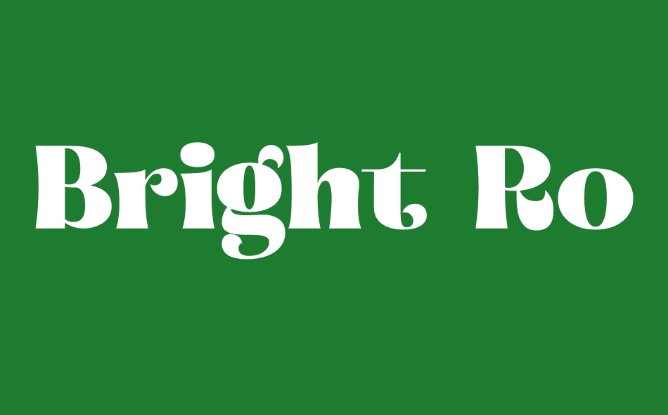 Bright Royale font big