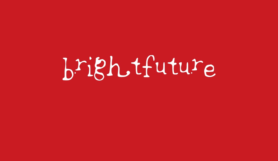 brightfuture font big