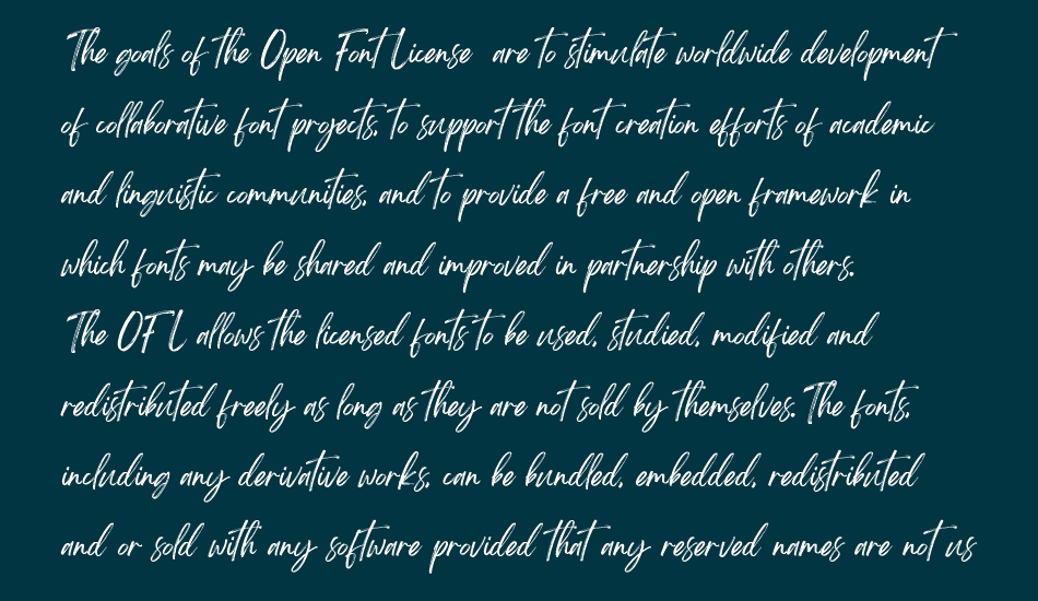 Brightwall free font