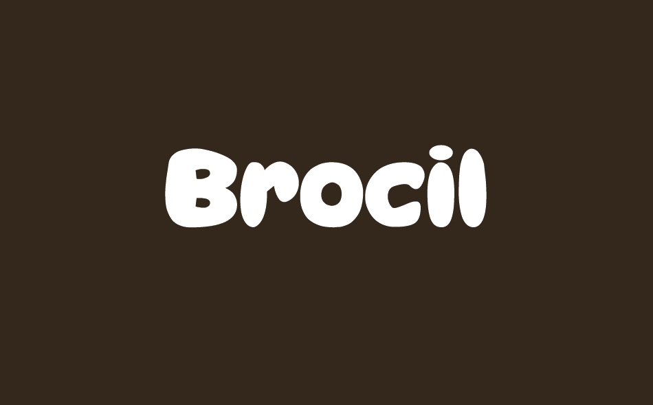 Brocil font big