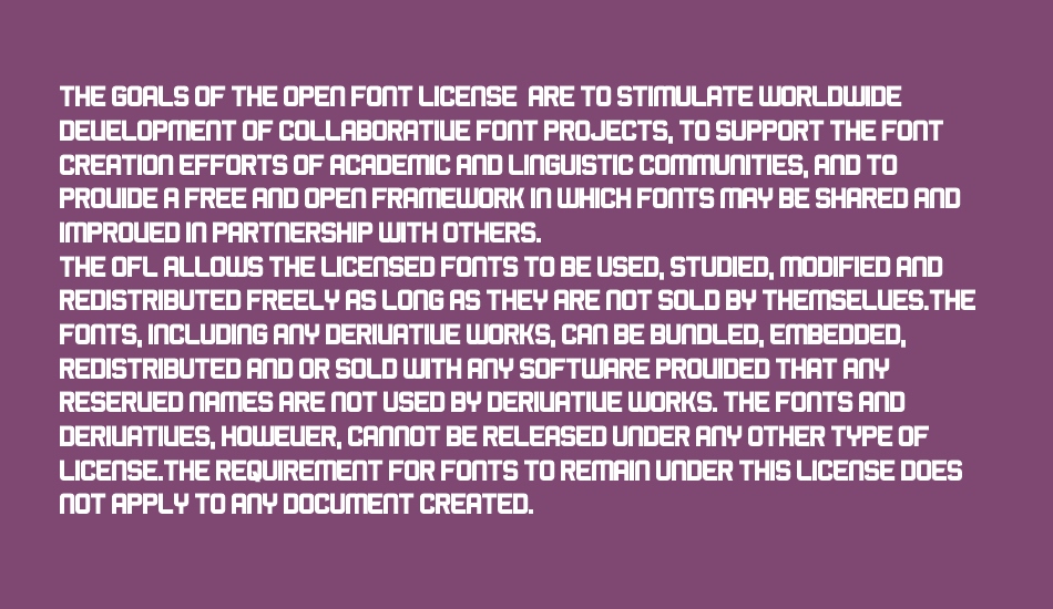 Bromine Cocktail font 1