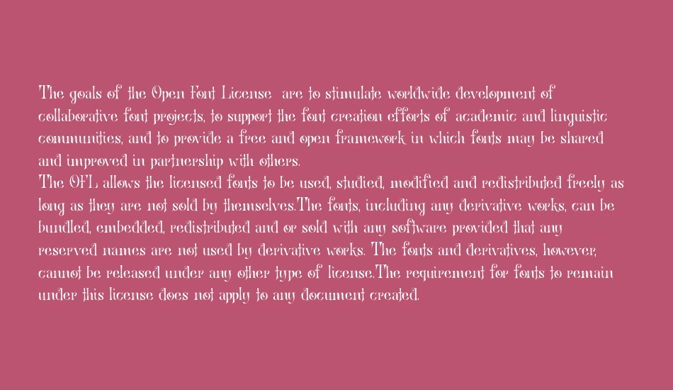 Bronwen DEMO font 1