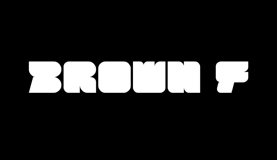 BROWN FOX font big