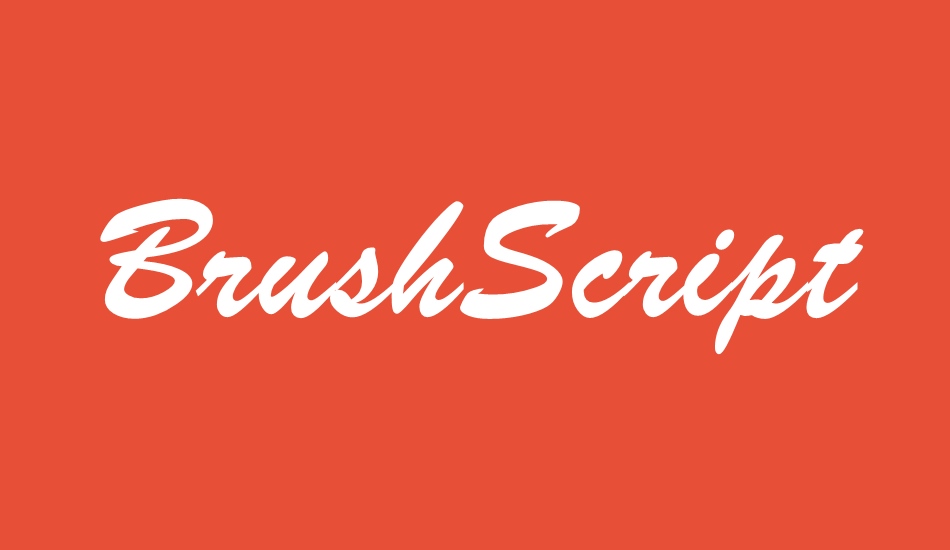 BrushScript BT free font