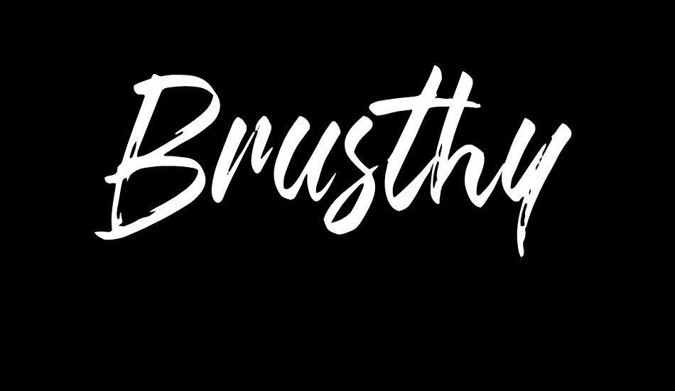 Brusthy font big