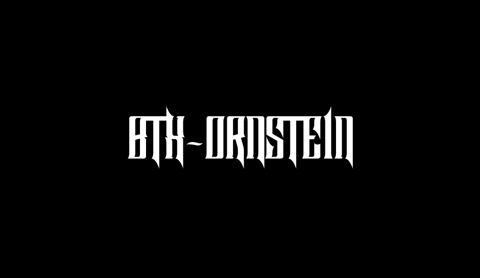 BTX-ORNSTEIN font big