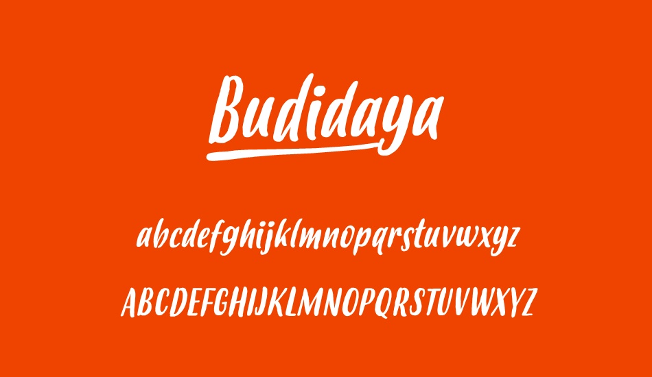 Budidaya font