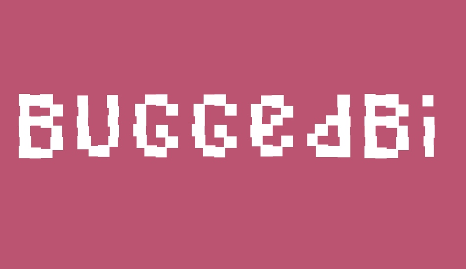 BuggedBit font big