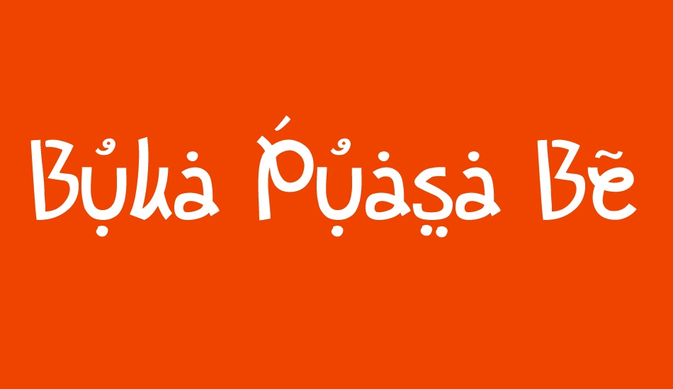 Buka Puasa Bersama font big