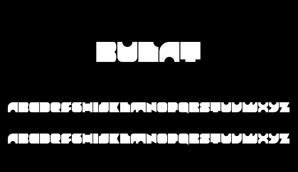 Bulat font