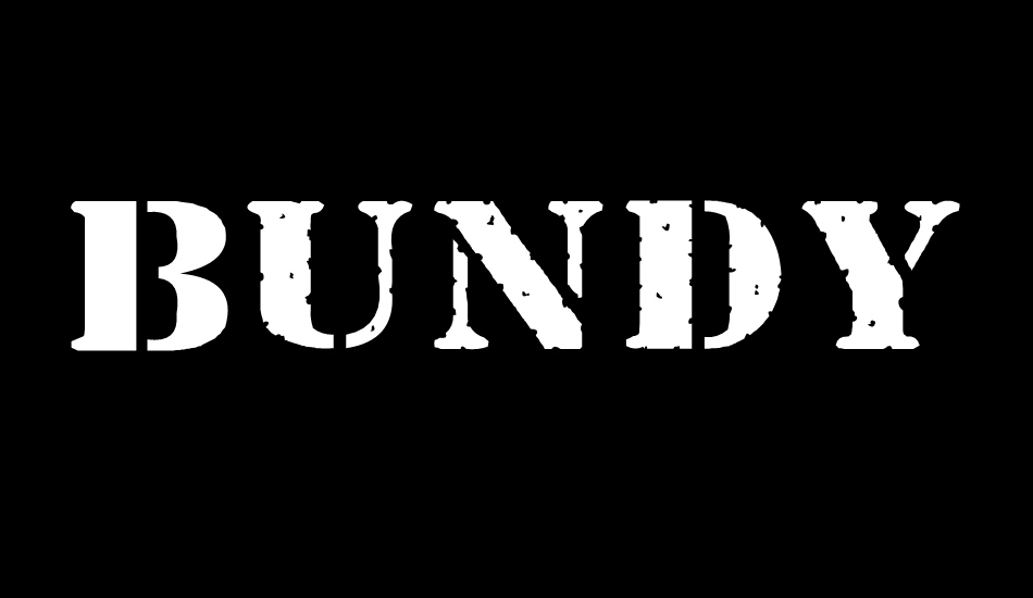 Bundy Yellow font big