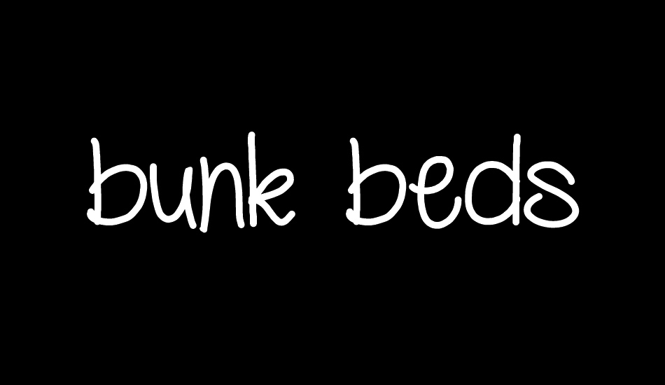 bunk beds font big