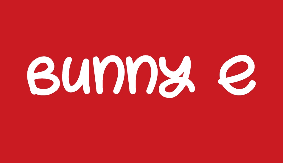 Bunny Ears font big