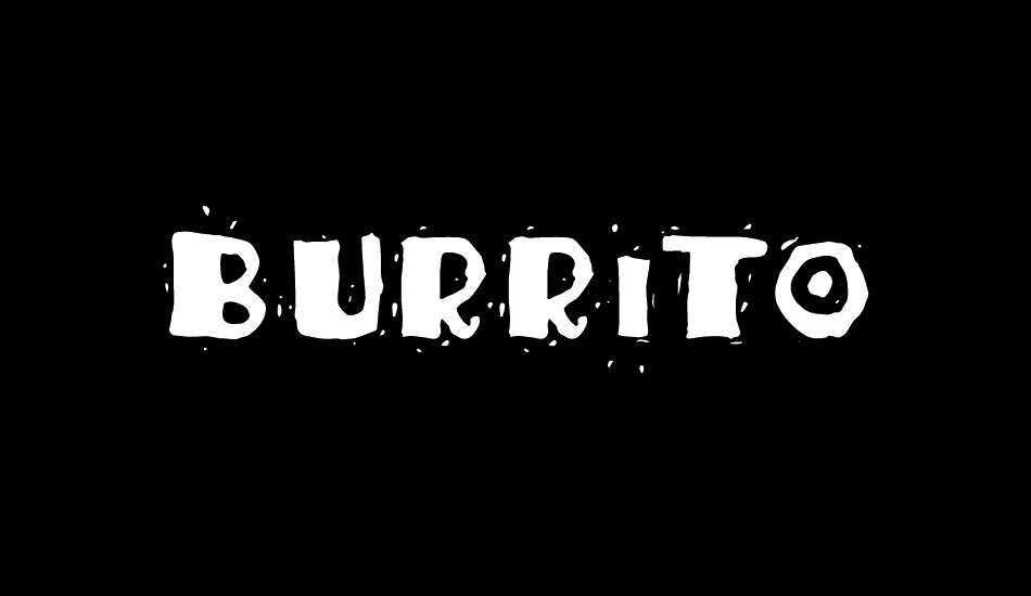 Burrito font big