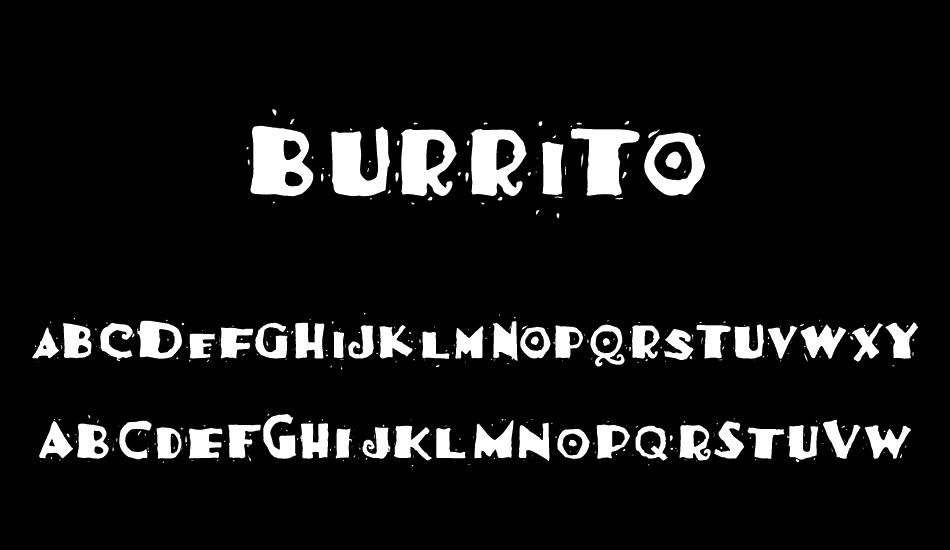 Burrito font