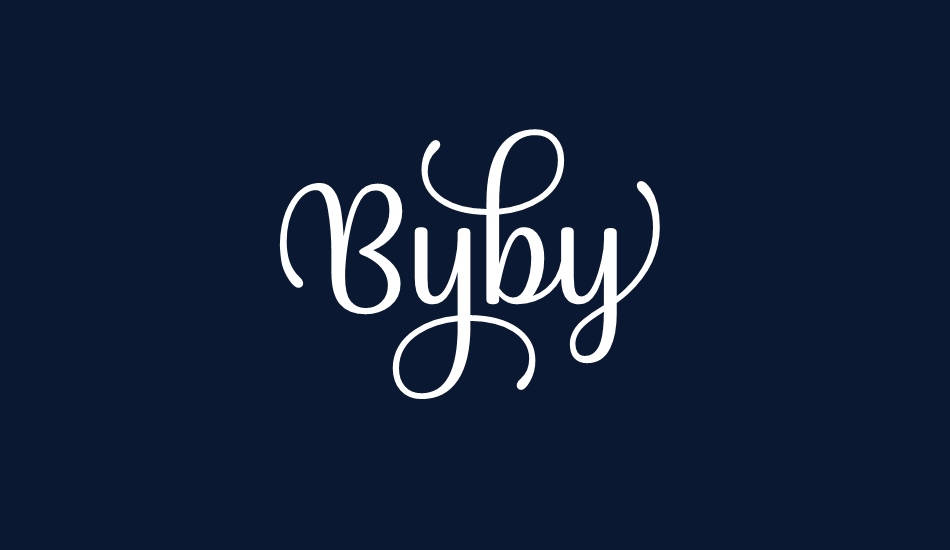 Byby Free Font