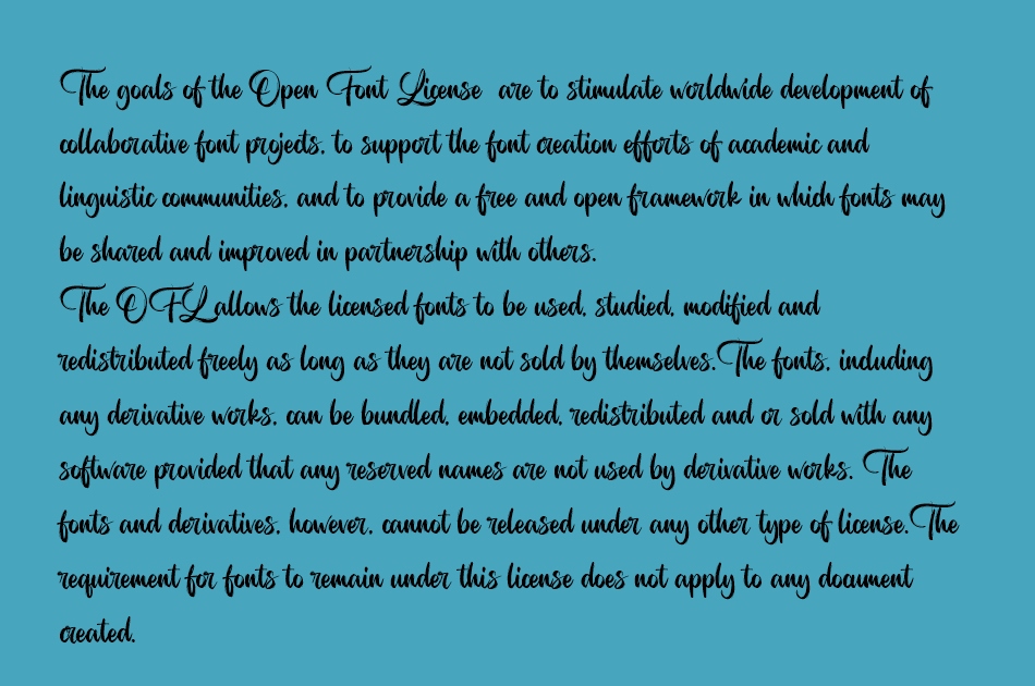 Cabinet of the Outlander font 1