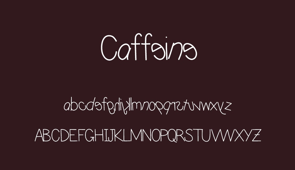 Caffeine font