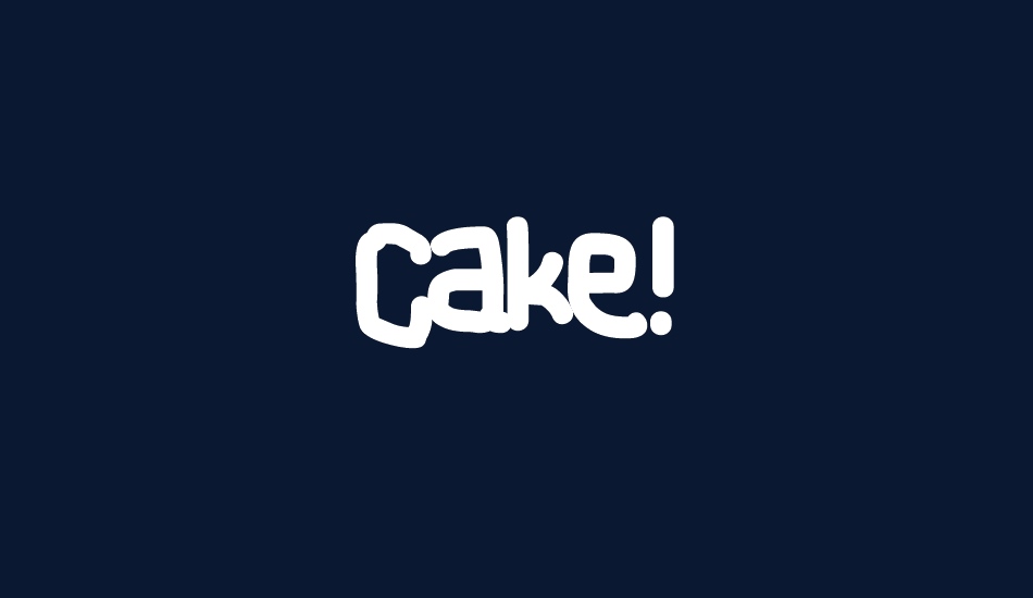 Cake! font big