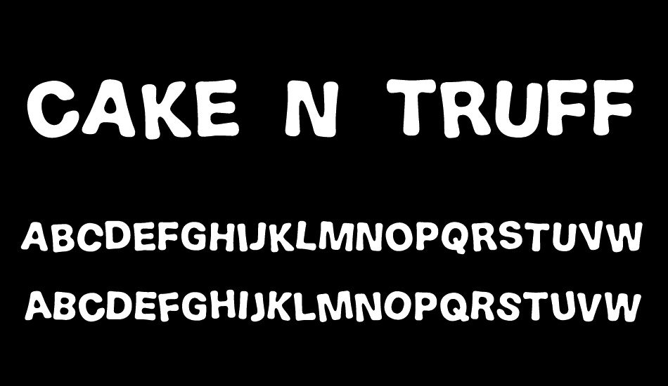 Cake n Truffles font