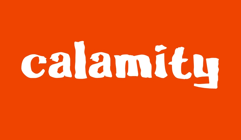 calamityJoe font big