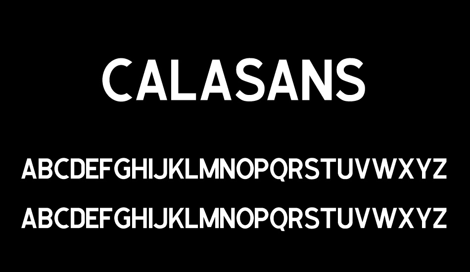 Calasans DEMO font