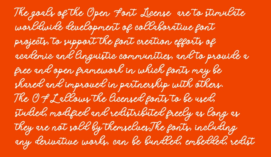 Calega font 1
