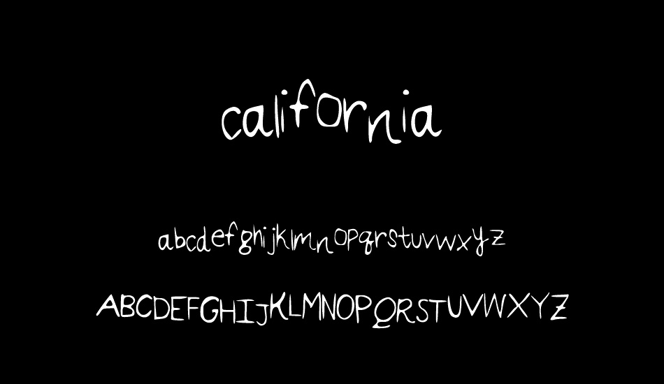 california font