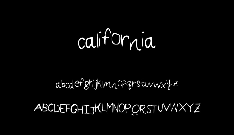 california font