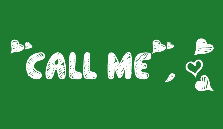 "Call Me", (Maybe)? font big
