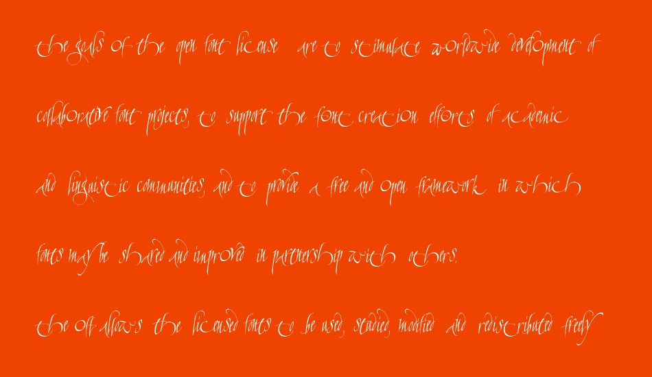 calligraphunk font 1