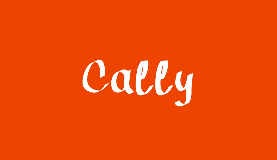 Cally font big