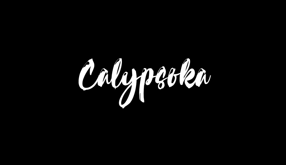 Calypsoka font big