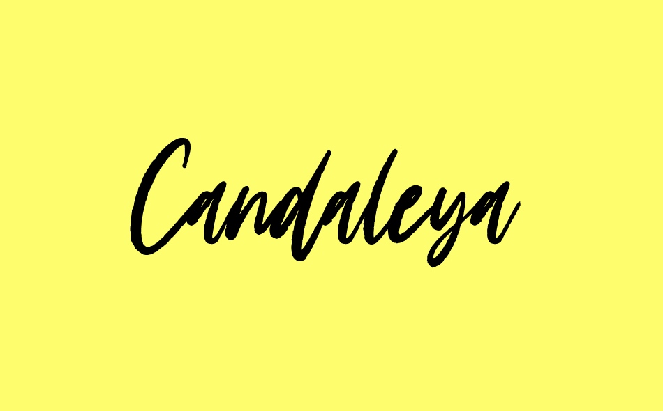 Candaleya font big
